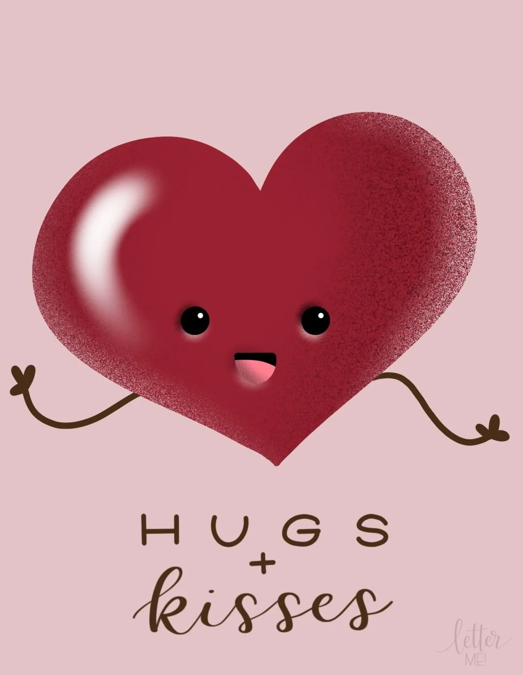 valentines day - free downloads — letter me!